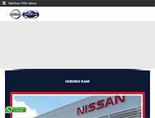 Tablet Screenshot of dealernissansurabaya.com